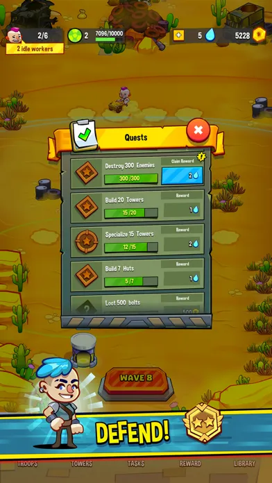 Capturas de tela do War Towers – Defense Strategy