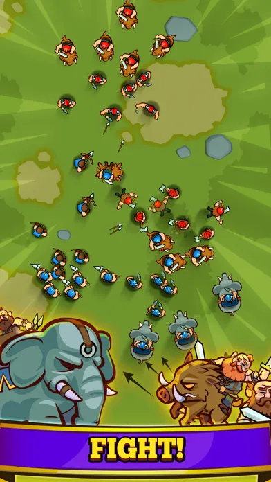 Tangkapan skrin Battle of Axes