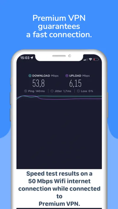 Captures d'écran de Premium VPN - Fast connection