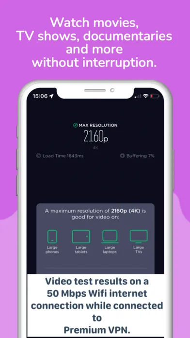 Captures d'écran de Premium VPN - Fast connection