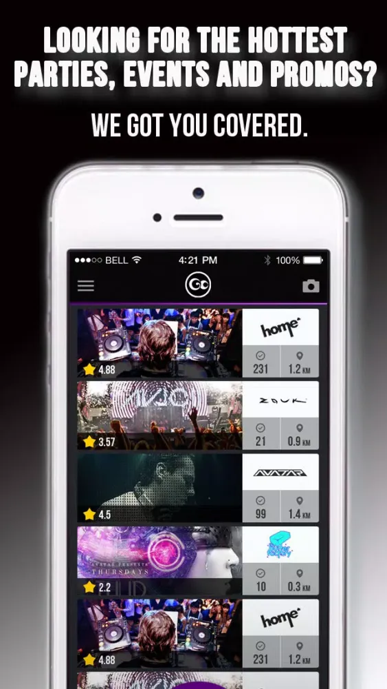 Скриншоты Goinout - The Social Nightlife Network