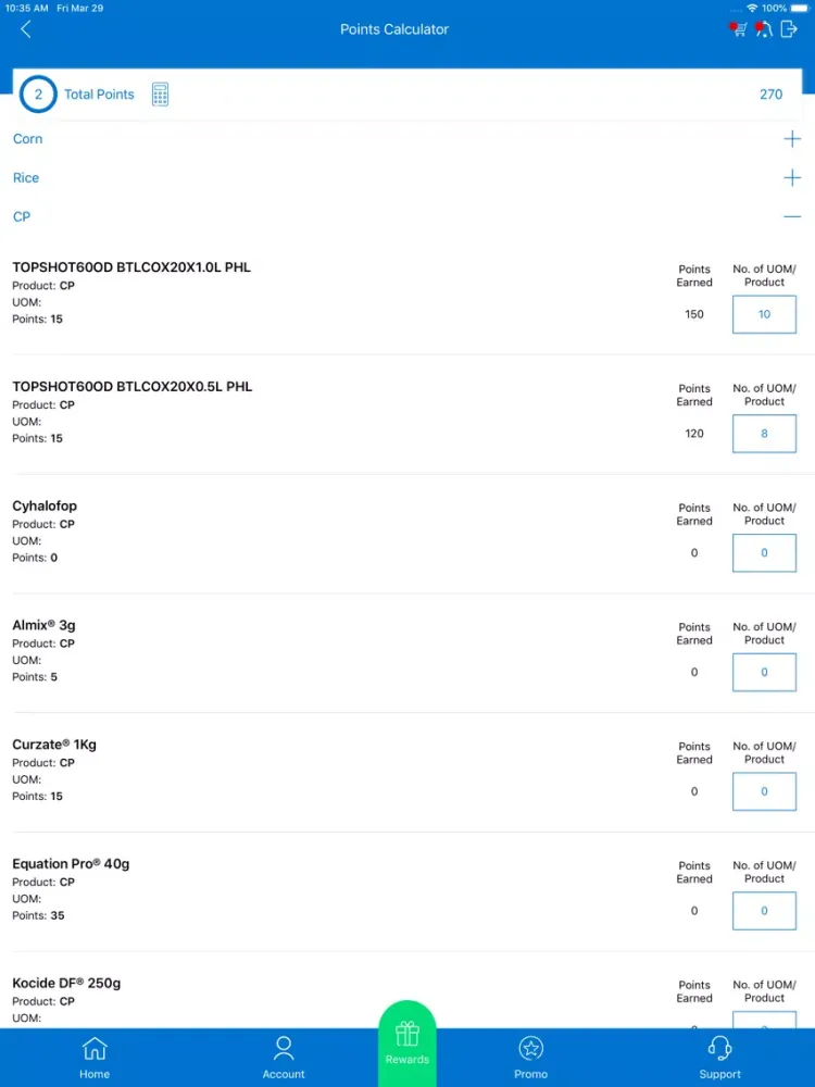ภาพหน้าจอของ Club Premiere by Corteva iPad 