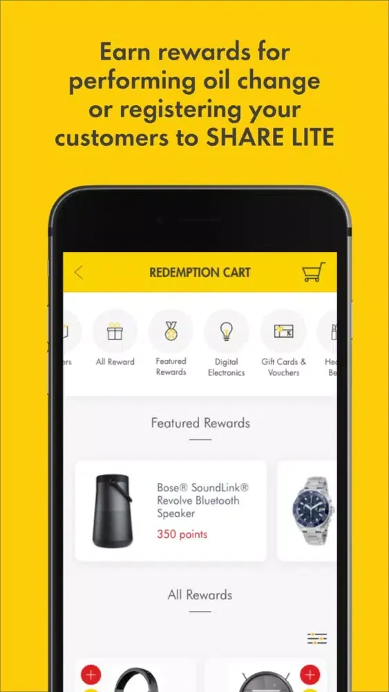 Ảnh chụp màn hình của Shell Advantage Rewards Lite