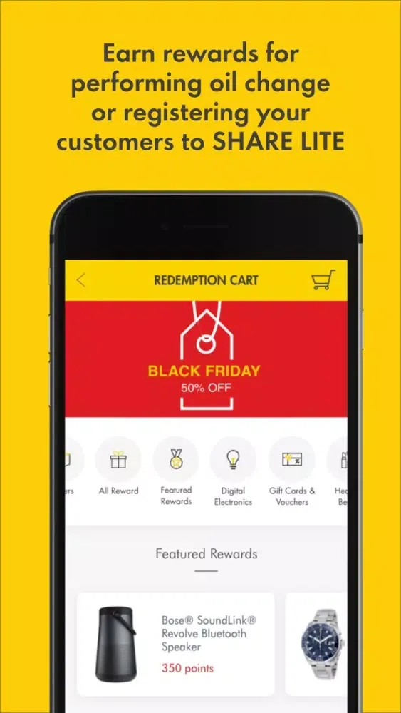 Ảnh chụp màn hình của Shell Advantage Rewards Lite