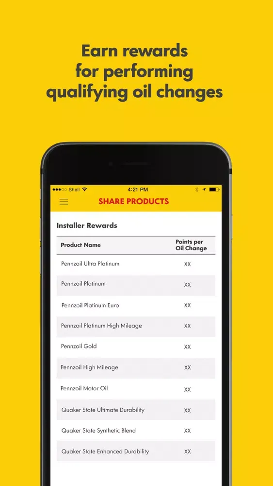 US SHARE Rewards Program应用截图