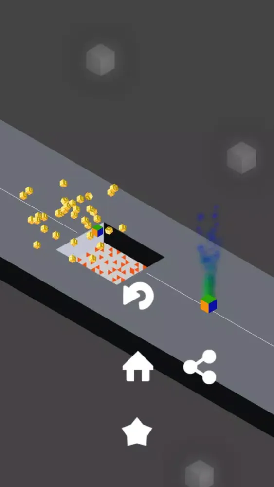 Jumpy Cube سکرین شاٹس