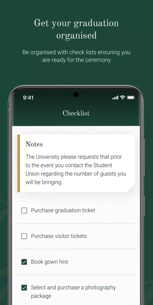 Ceremony Passport Screenshots