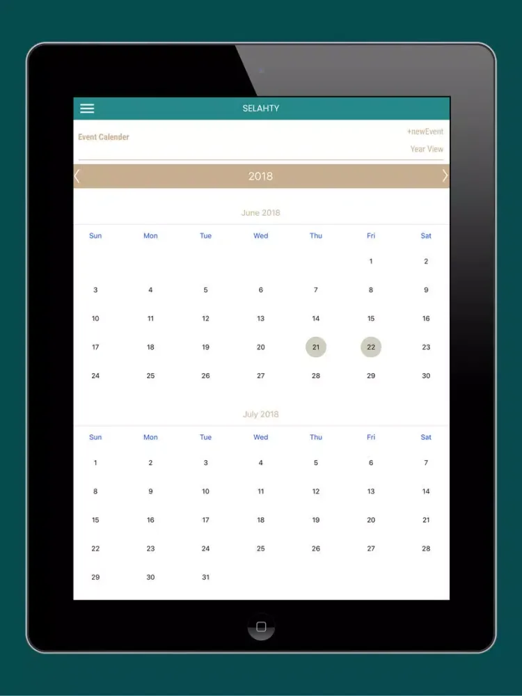Capturas de tela do Selahty | صِلَتي iPad 