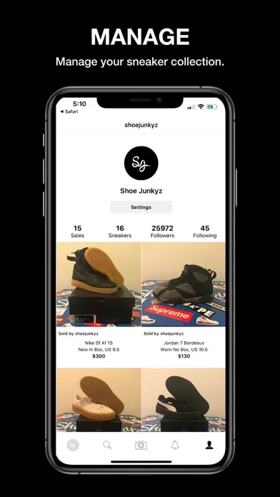 Capturas de pantalla de Shoe Junkyz - Shop Sneakers