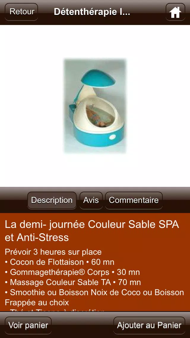 Captures d'écran de Couleur Sable