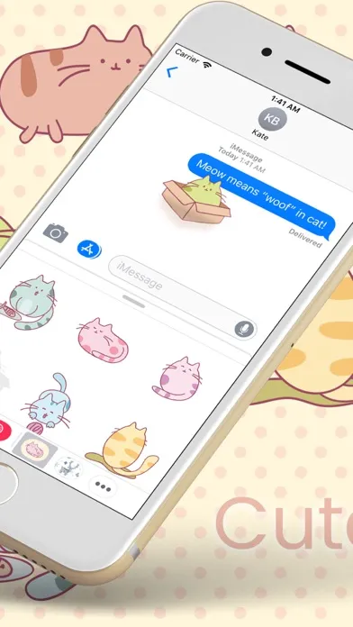 Cute Cats Sticker Collection Screenshots