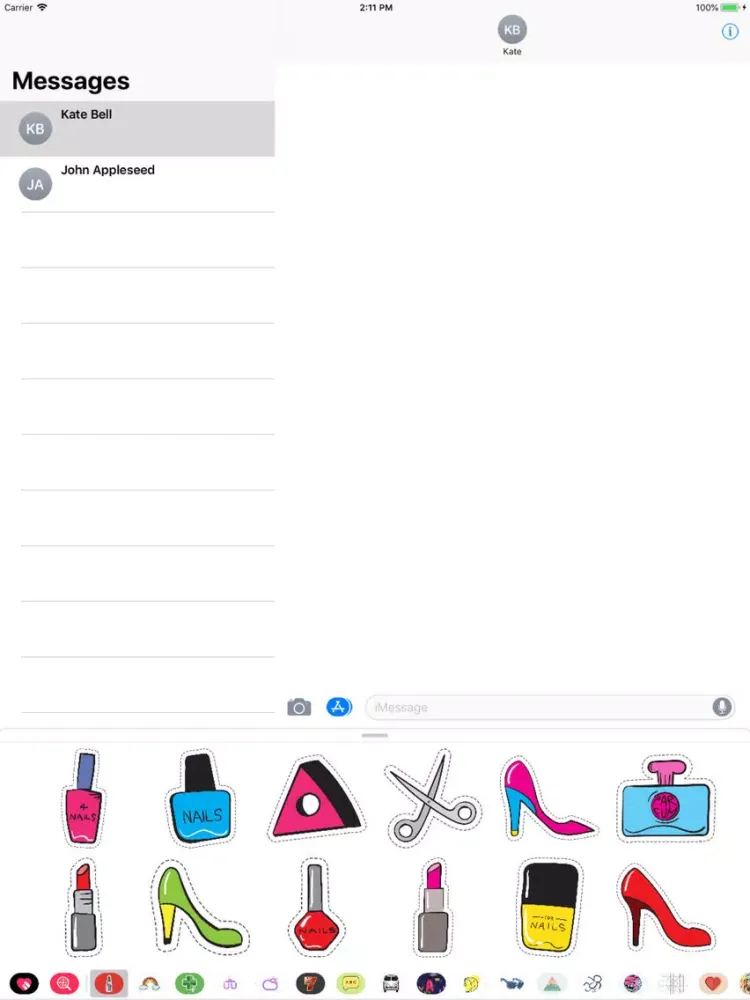 Beauty Stickers Pro iPad  스크린샷