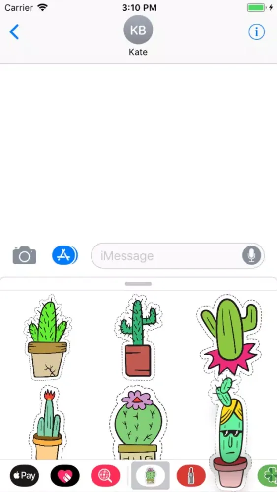 Cactus Stickers سکرین شاٹس
