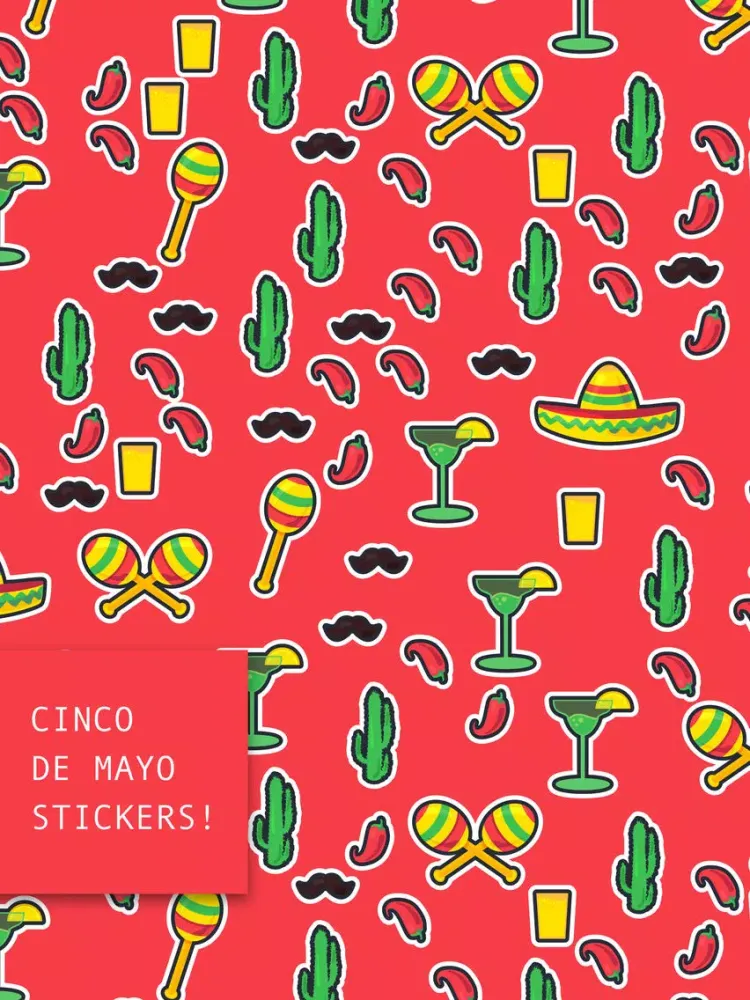 Скриншоты Cinco de Mayo Stickers Pro iPad 
