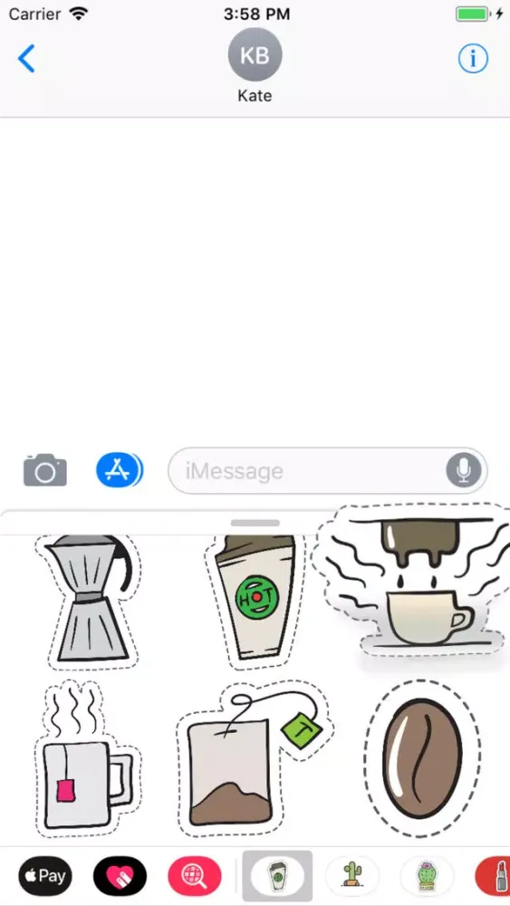 Coffe Stickers Screenshots