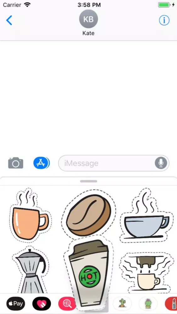 Coffe Stickers Screenshots