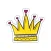 King's Crown Stickers