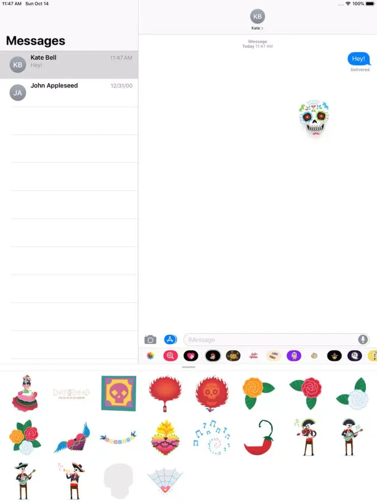 Day of the Dead Stickers Pro iPad  Ekran Görüntüleri