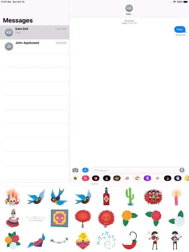 Day of the Dead Stickers Pro iPad  Ekran Görüntüleri