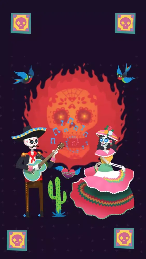 Day of the Dead Stickers Pro Ekran Görüntüleri