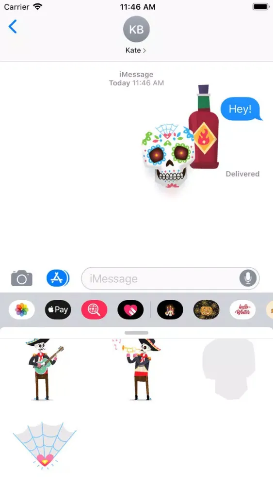 Day of the Dead Stickers Pro Ekran Görüntüleri
