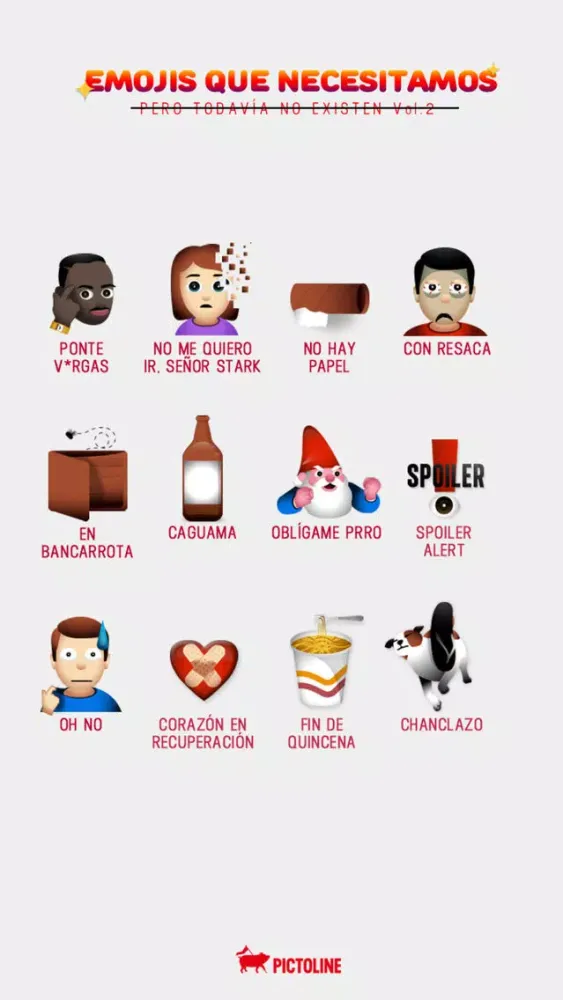 Ảnh chụp màn hình của Emojis que necesitábamos