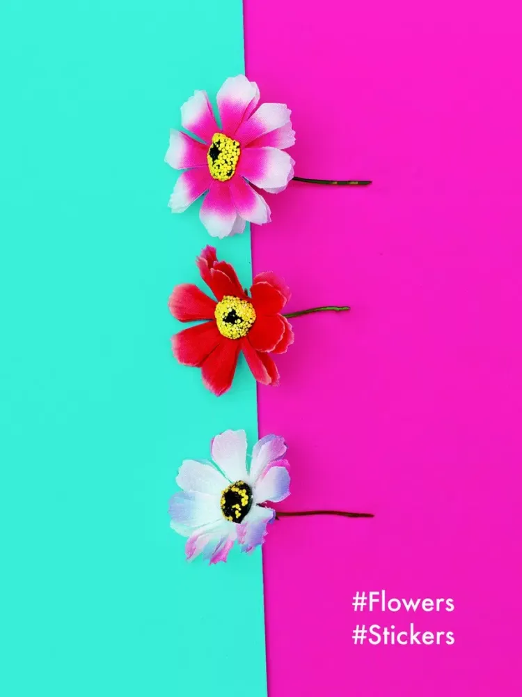 Zrzuty ekranu Lovely Flowers Stickers iPad 