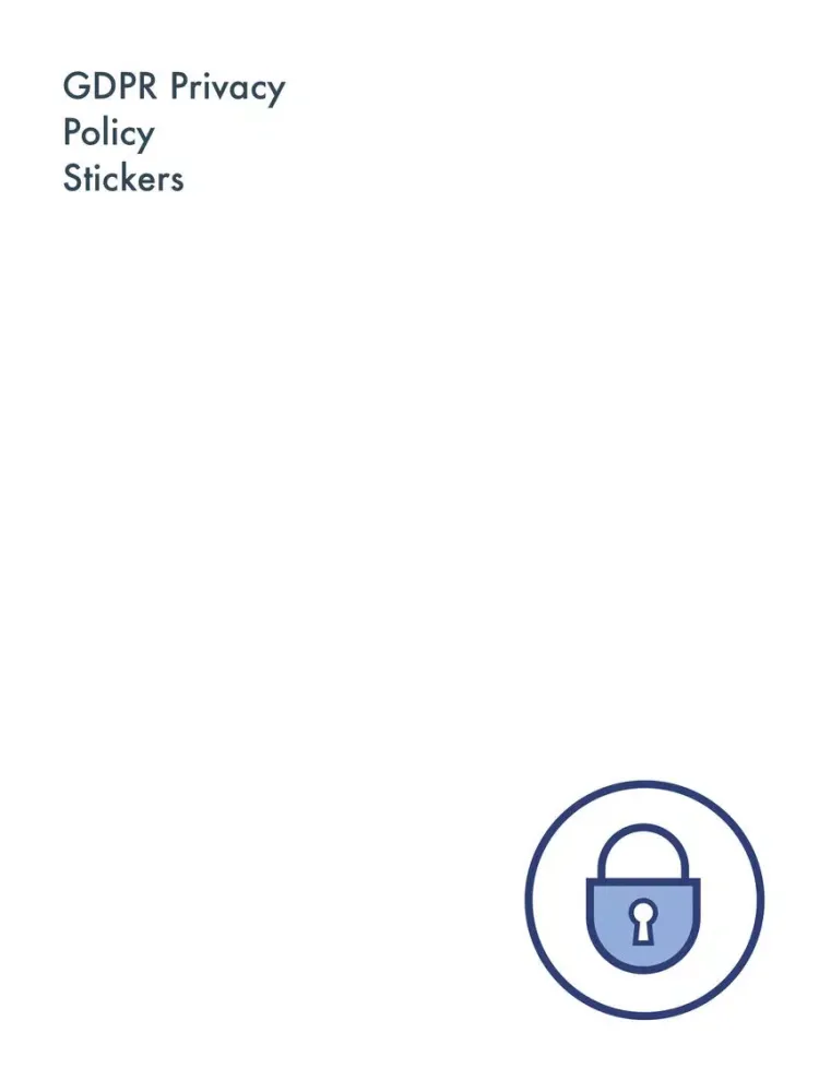 Screenshot di GDPR Privacy Policy Stickers iPad 