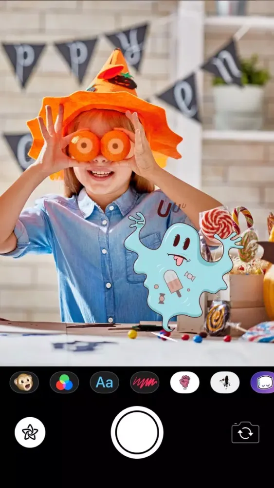 Halloween Monsters Stickers + Screenshots