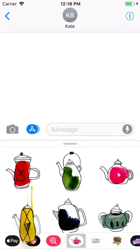 Capturas de pantalla de Kettle Stickers
