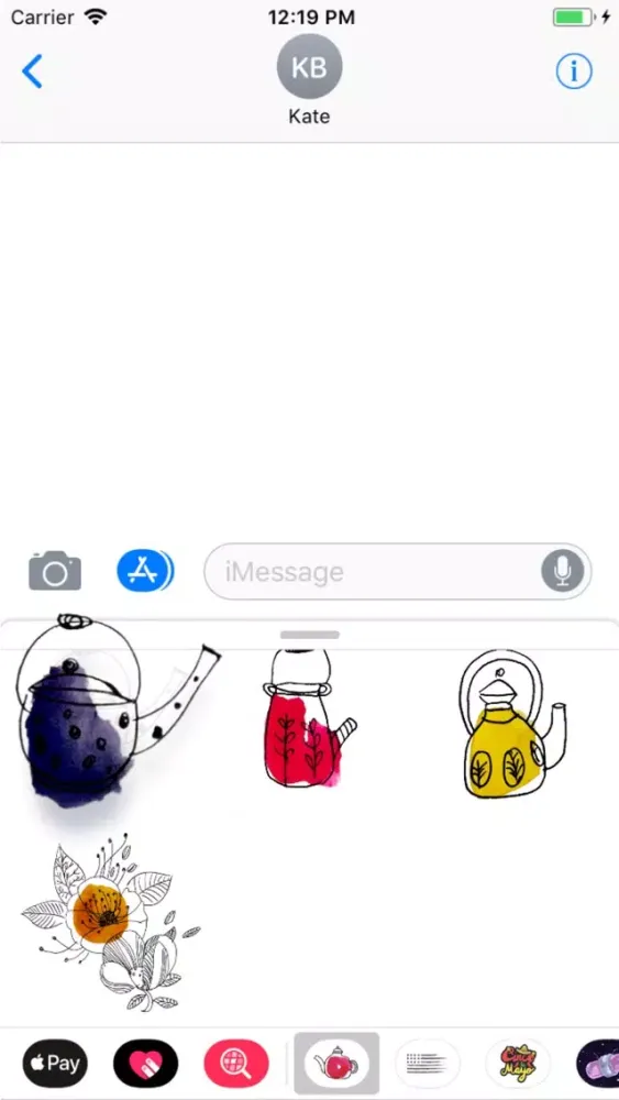 Capturas de pantalla de Kettle Stickers