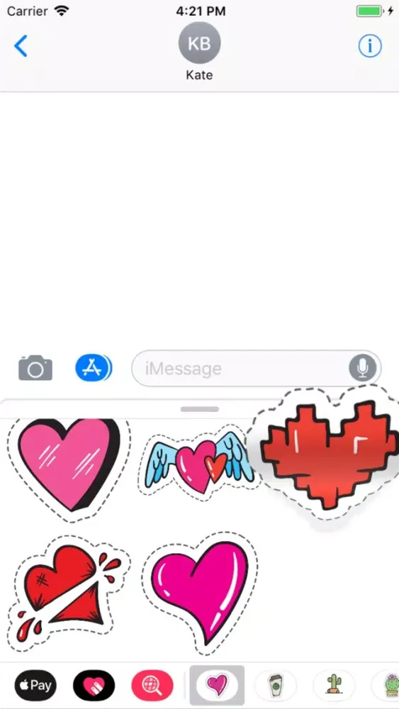 Love Heart Stickers Pro Ekran Görüntüleri