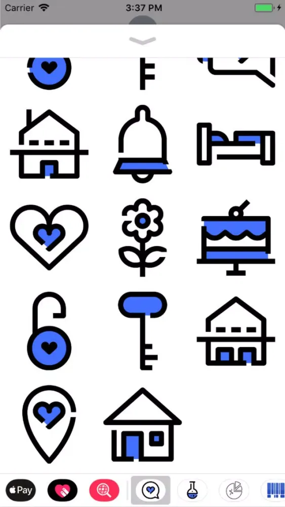 Скриншоты Love Stickers Pro