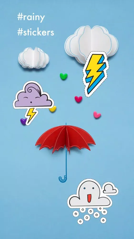 Rainy Stickers应用截图