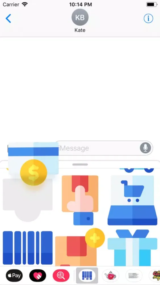 Tangkapan layar Shopping and Retail Stickers