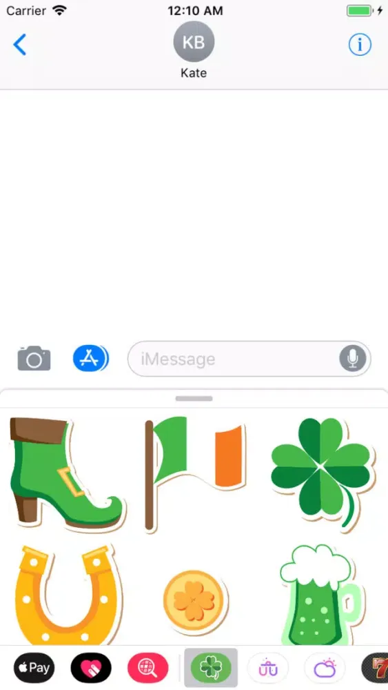 Saint Patrick's Day Stickers X应用截图