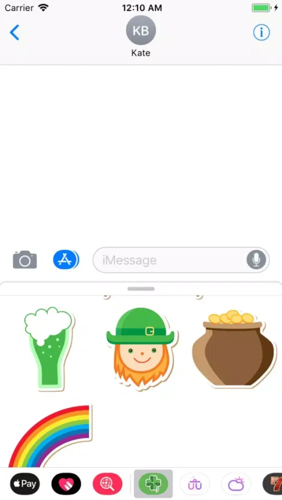 Saint Patrick's Day Stickers X应用截图