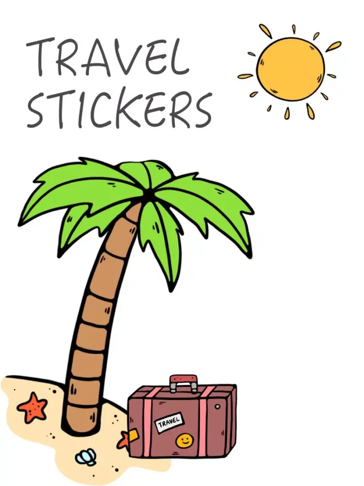 Capturas de tela do Travel Stickers Pro iPad 