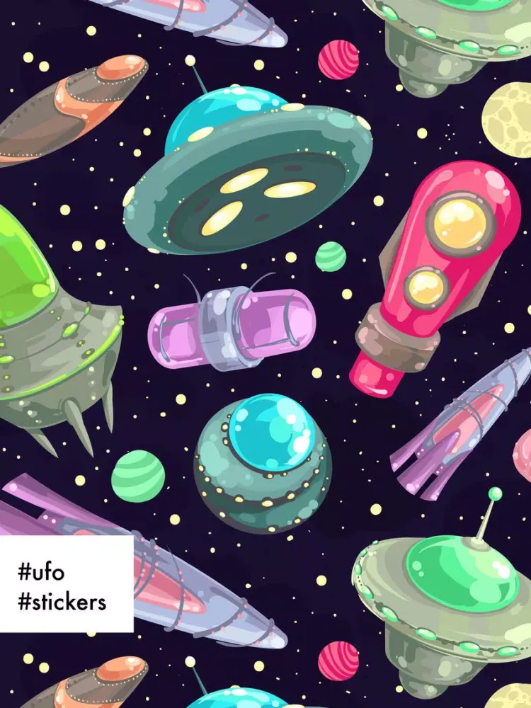 Скриншоты UFO Stickers Pro iPad 