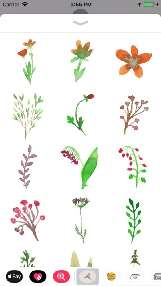 Скриншоты Watercolor Animals and Florals