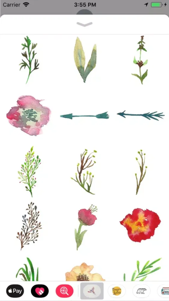 Скриншоты Watercolor Animals and Florals
