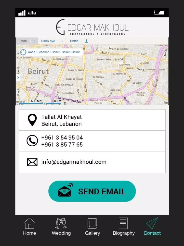 Edgar Makhoul Photography & Videography iPad  Ekran Görüntüleri