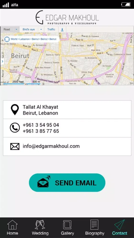 Edgar Makhoul Photography & Videography Ekran Görüntüleri