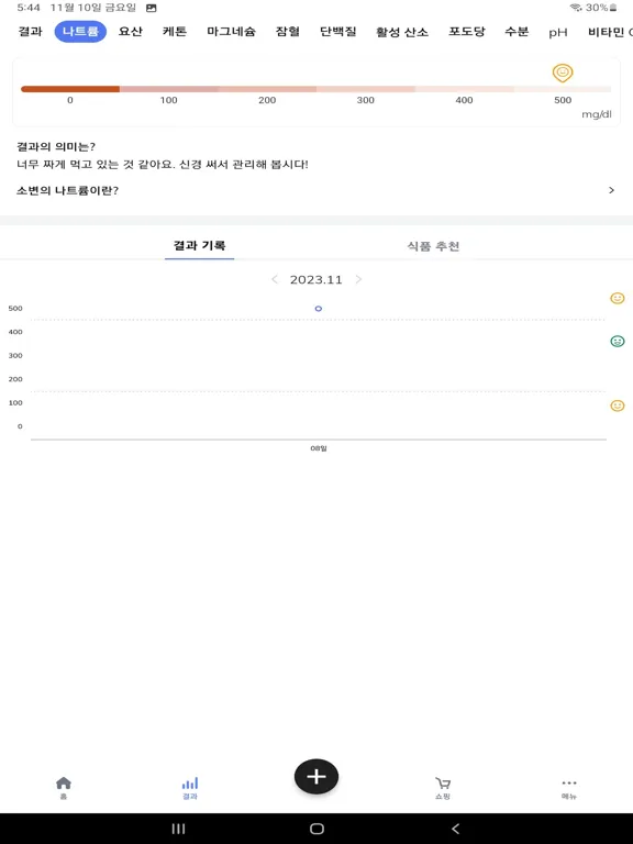 Ảnh chụp màn hình của Uriwell - 60 sec urine test iPad 