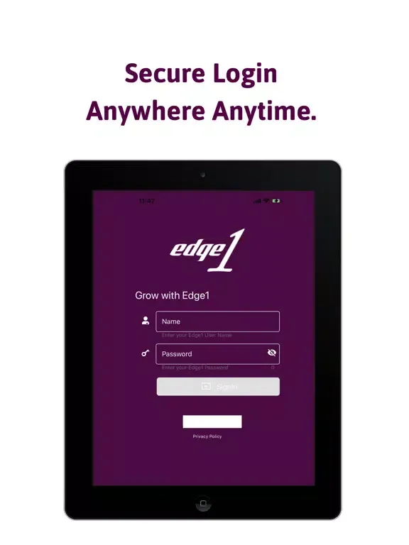 Edge1 CRM: Sales & Marketing iPad  Screenshots