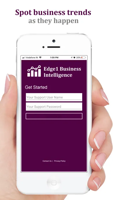 Edge1 BI: Data Analytics Screenshots