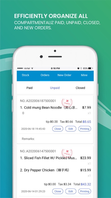 صور EdgelessGo: Food Order Manager
