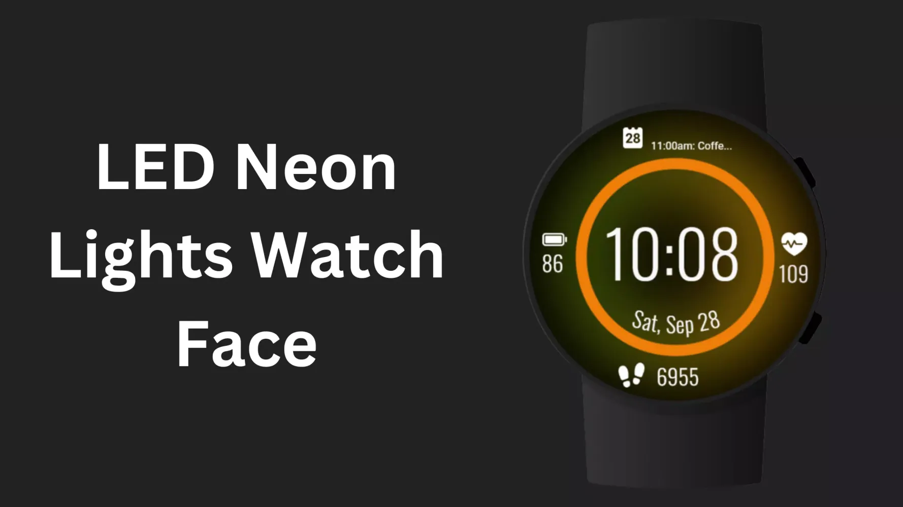 Capturas de pantalla de LED Neon Lights Watch Face
