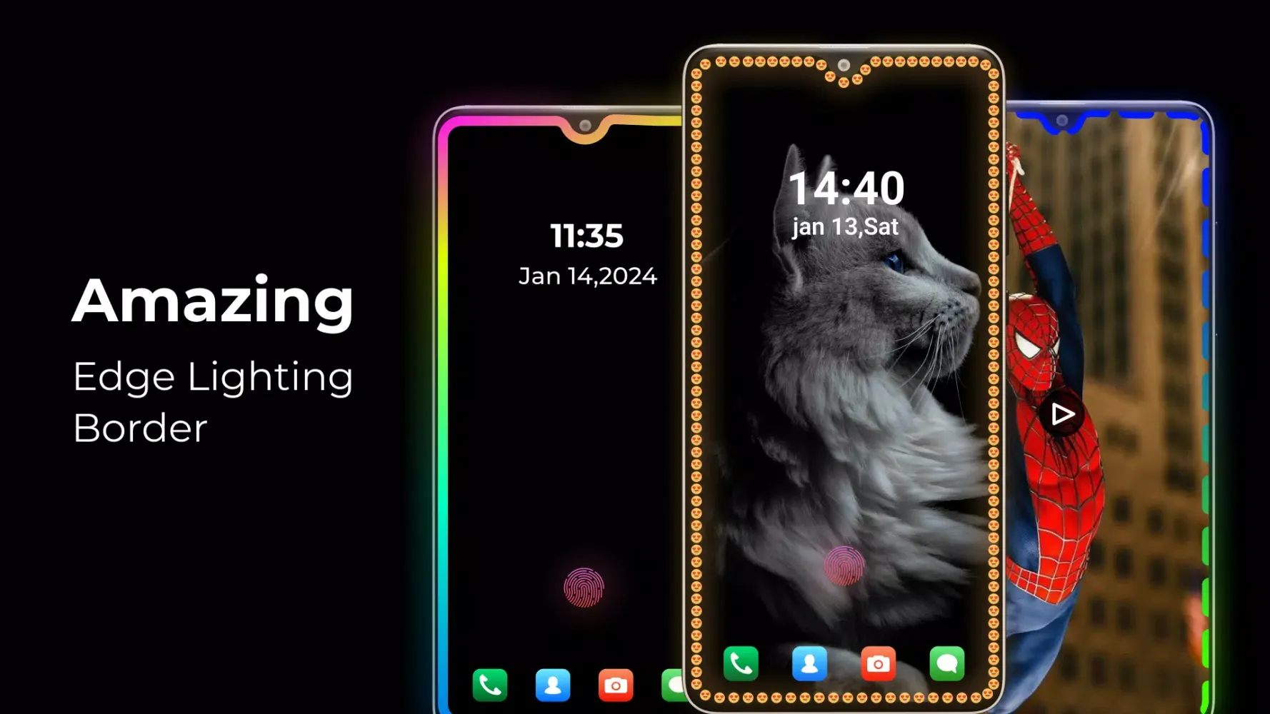 Capturas de pantalla de Edge Lighting