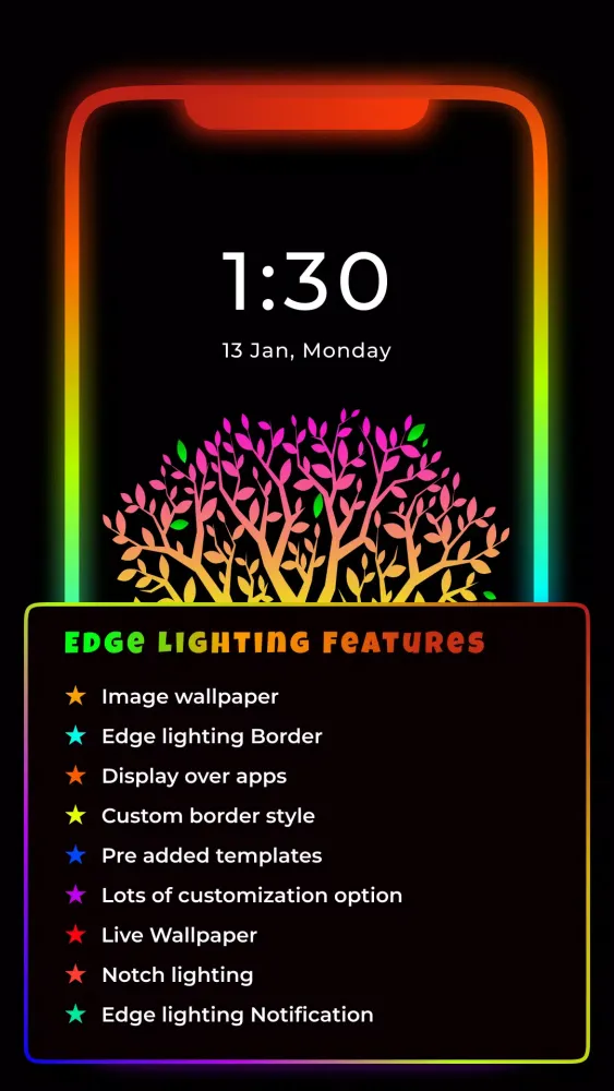 Capturas de pantalla de Edge Lighting